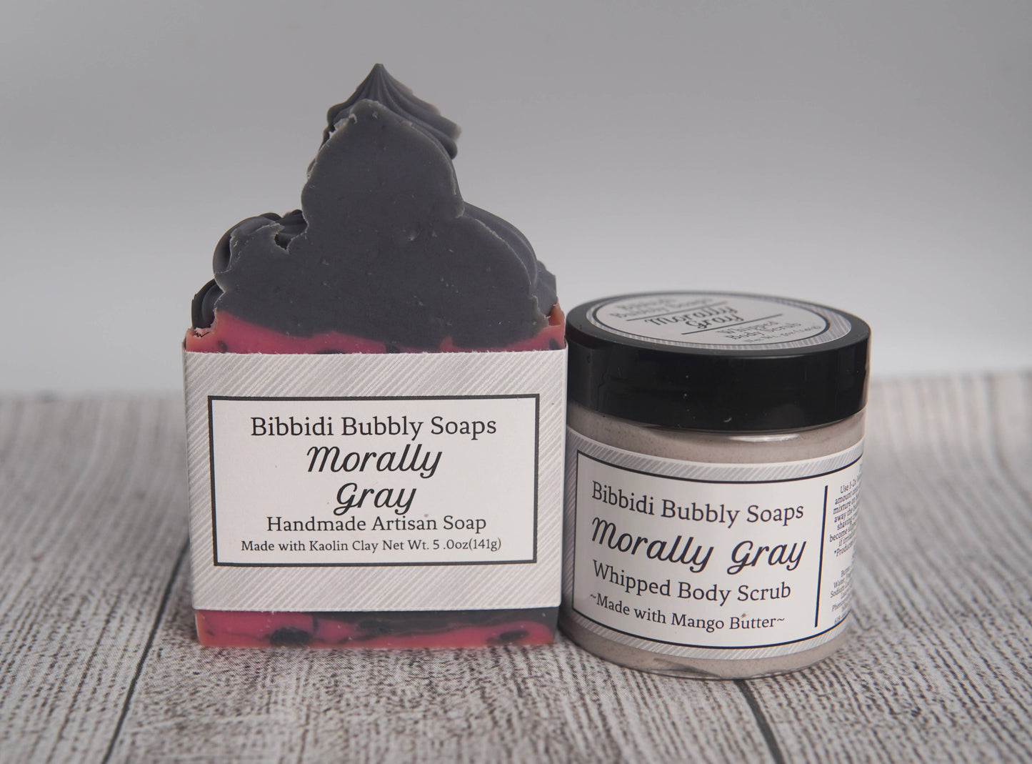 Morally Grey Whipped Sugar Scrub – Black Cherry & Champagne