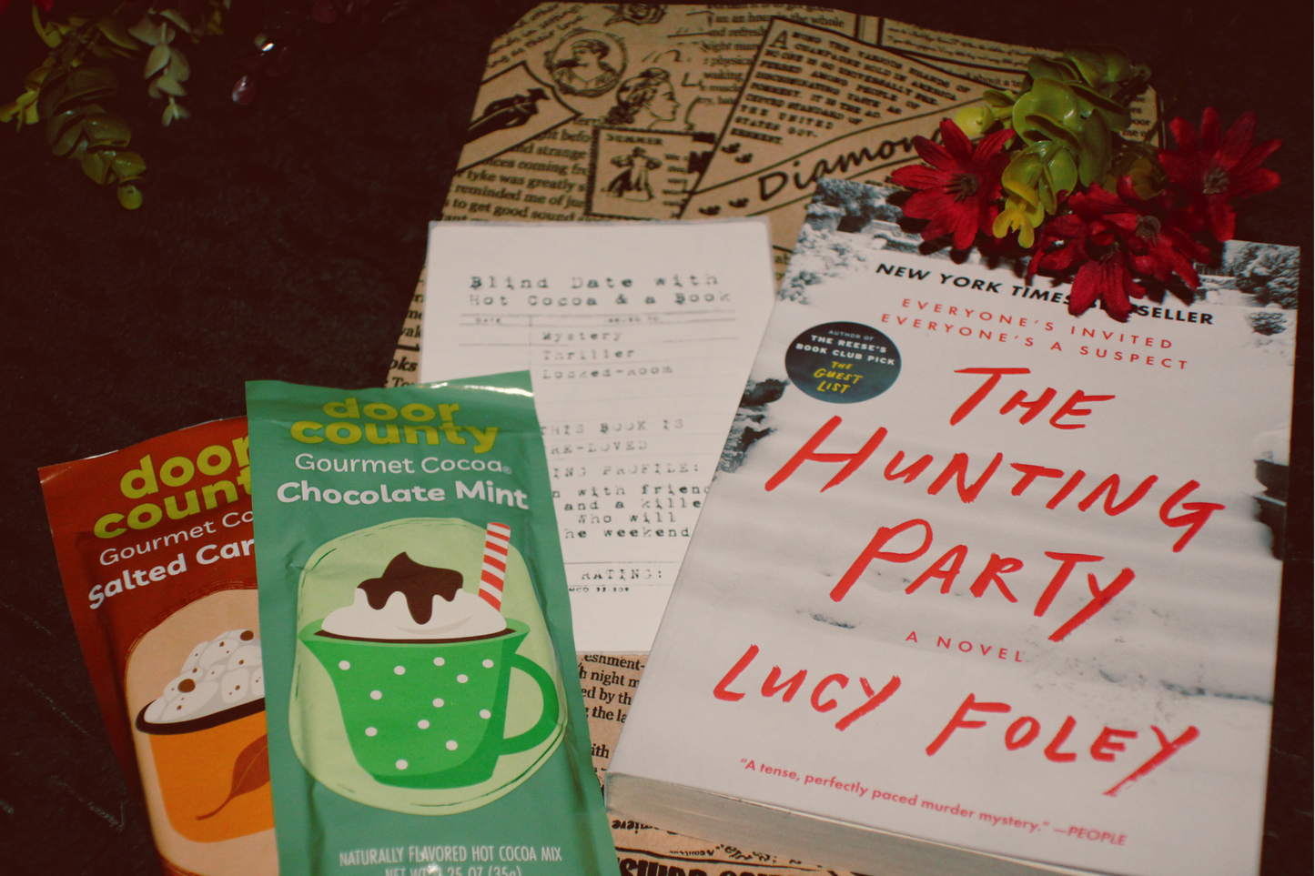 Blind Date with a Book & Hot Cocoa Gift Set