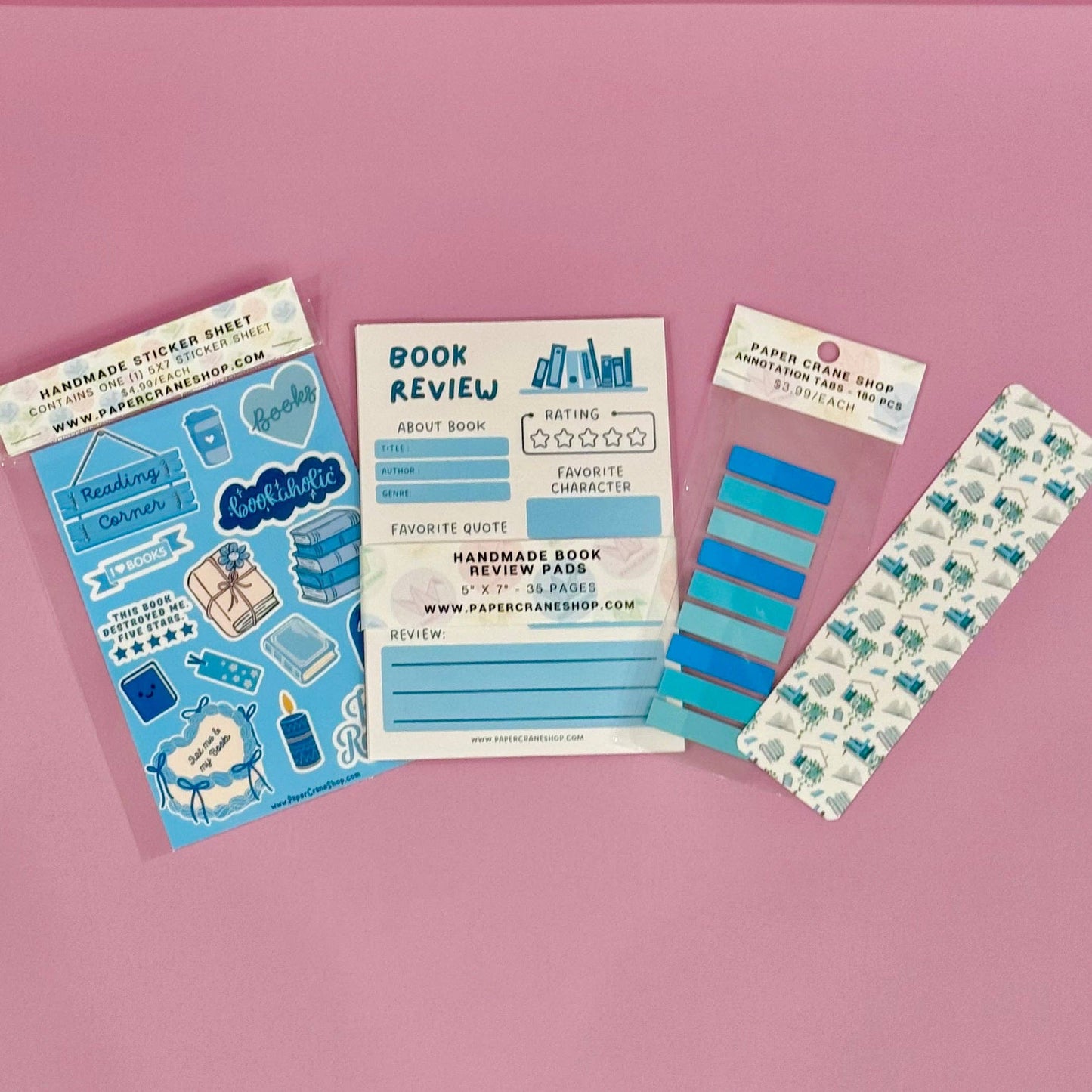 Everything but the Book Bundle | Blue Book Lover Gift Set