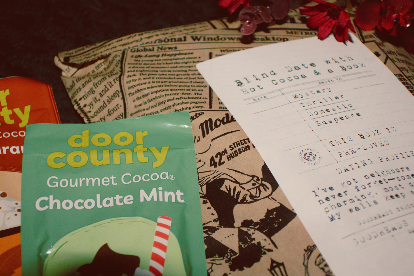 Blind Date with a Book & Hot Cocoa Gift Set