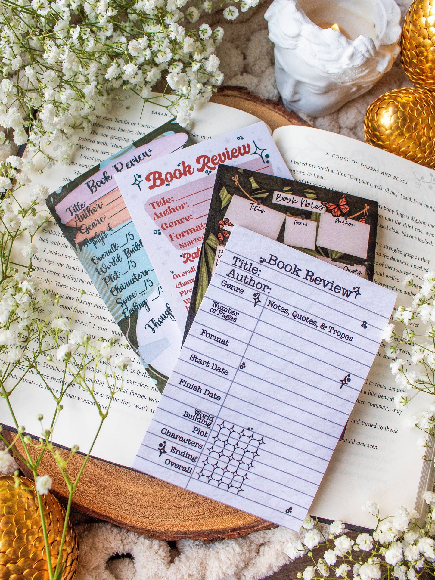 Imperfect Book Review Post-It Mystery Pack