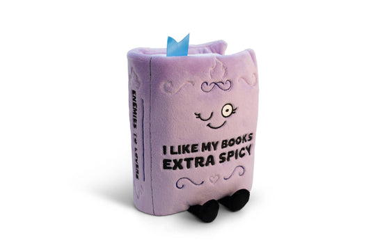I Like My Books Extra Spicy – Book Plush (Punchkin)
