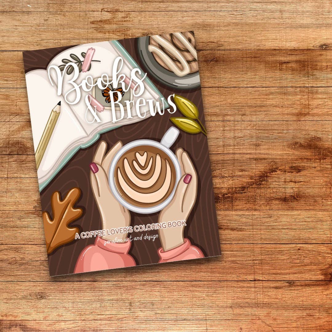 Books & Brews Coloring Book
