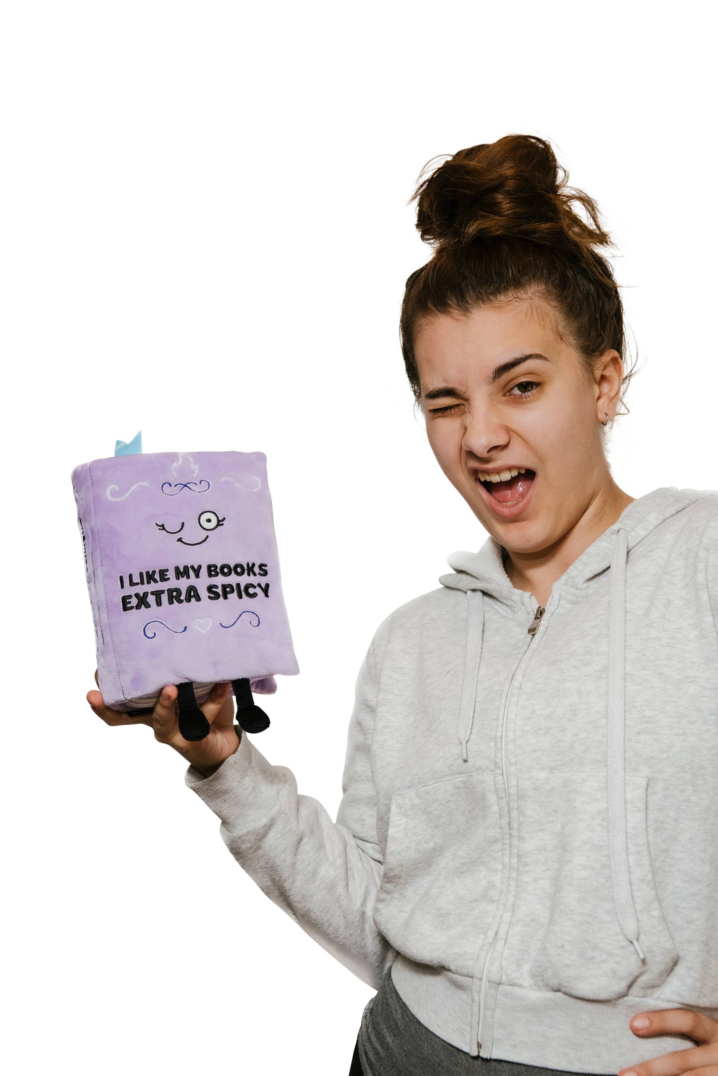 I Like My Books Extra Spicy – Book Plush (Punchkin)