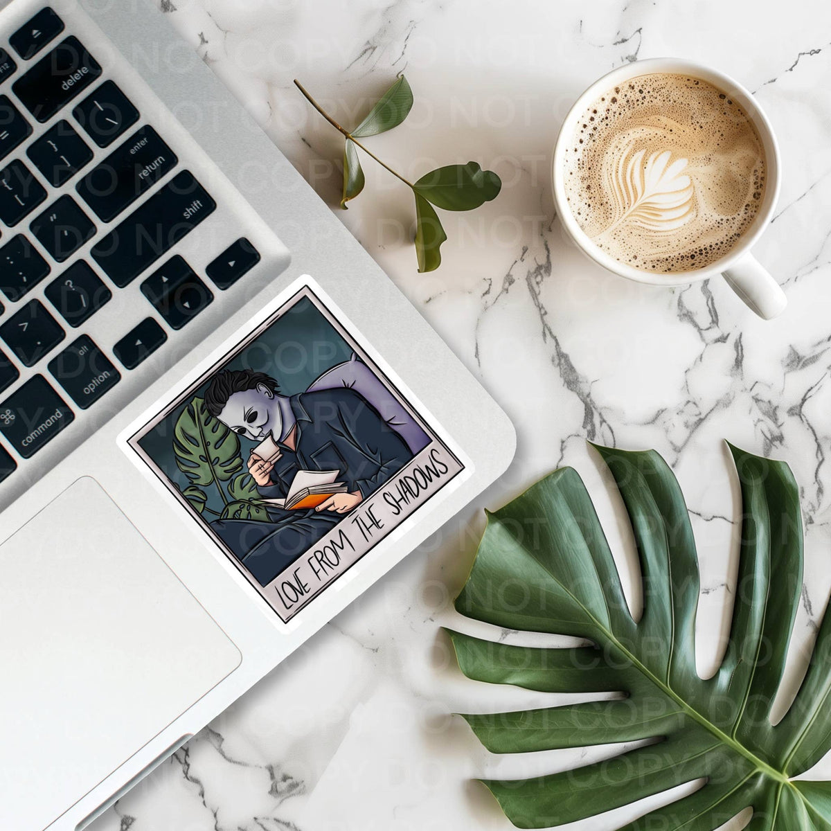 Love From The Shadows Sticker | Dark Romance &amp; Horror Bookish Decal