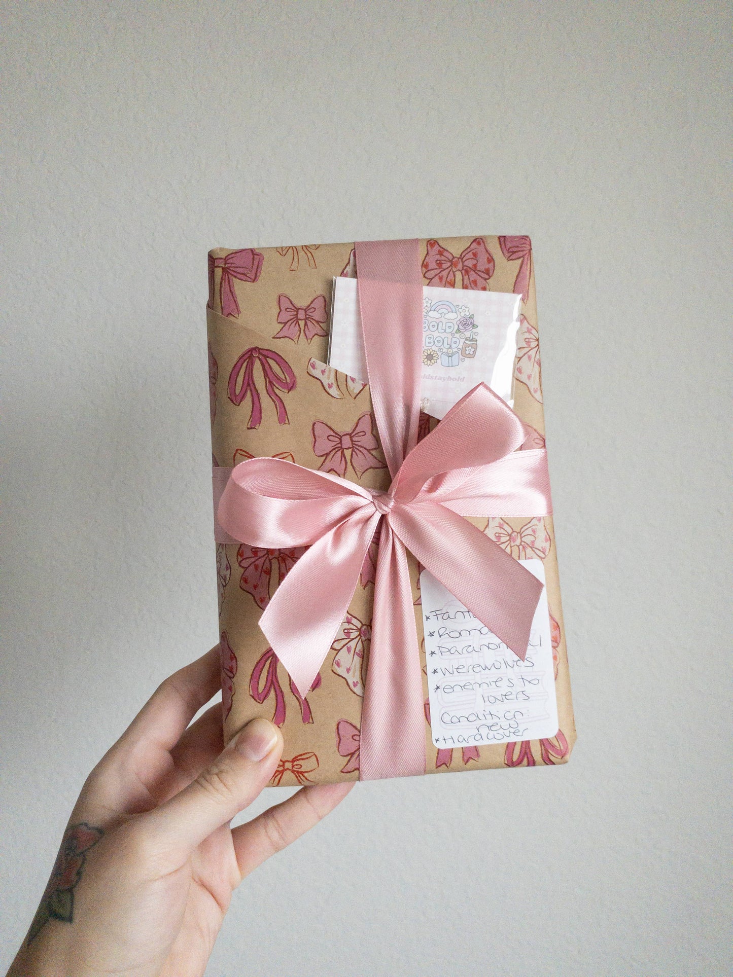 Blind Date with a New Book – Pink Bow Gift Edition