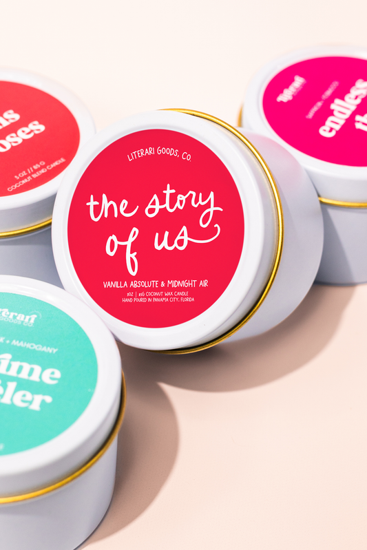 The Story of Us Candle – Bookish Gift Candle