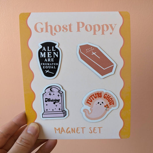 Existential Dread Magnet Pack | Spooky Cute Magnet Set