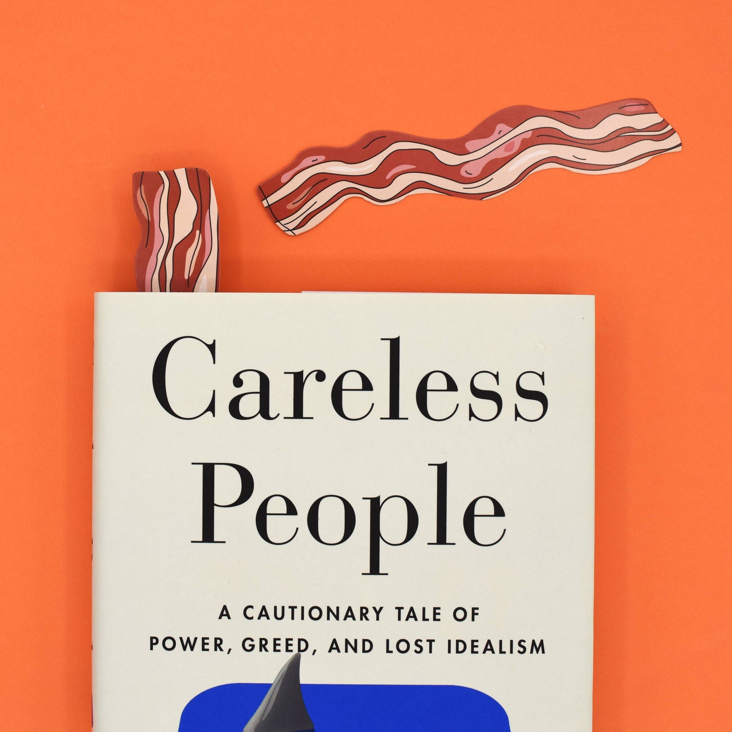 Bacon Die Cut Bookmarks (2-Pack) – Double-Sided