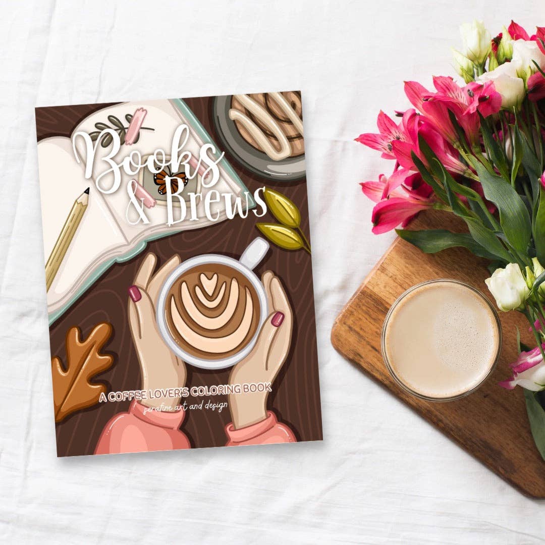 Books & Brews Coloring Book