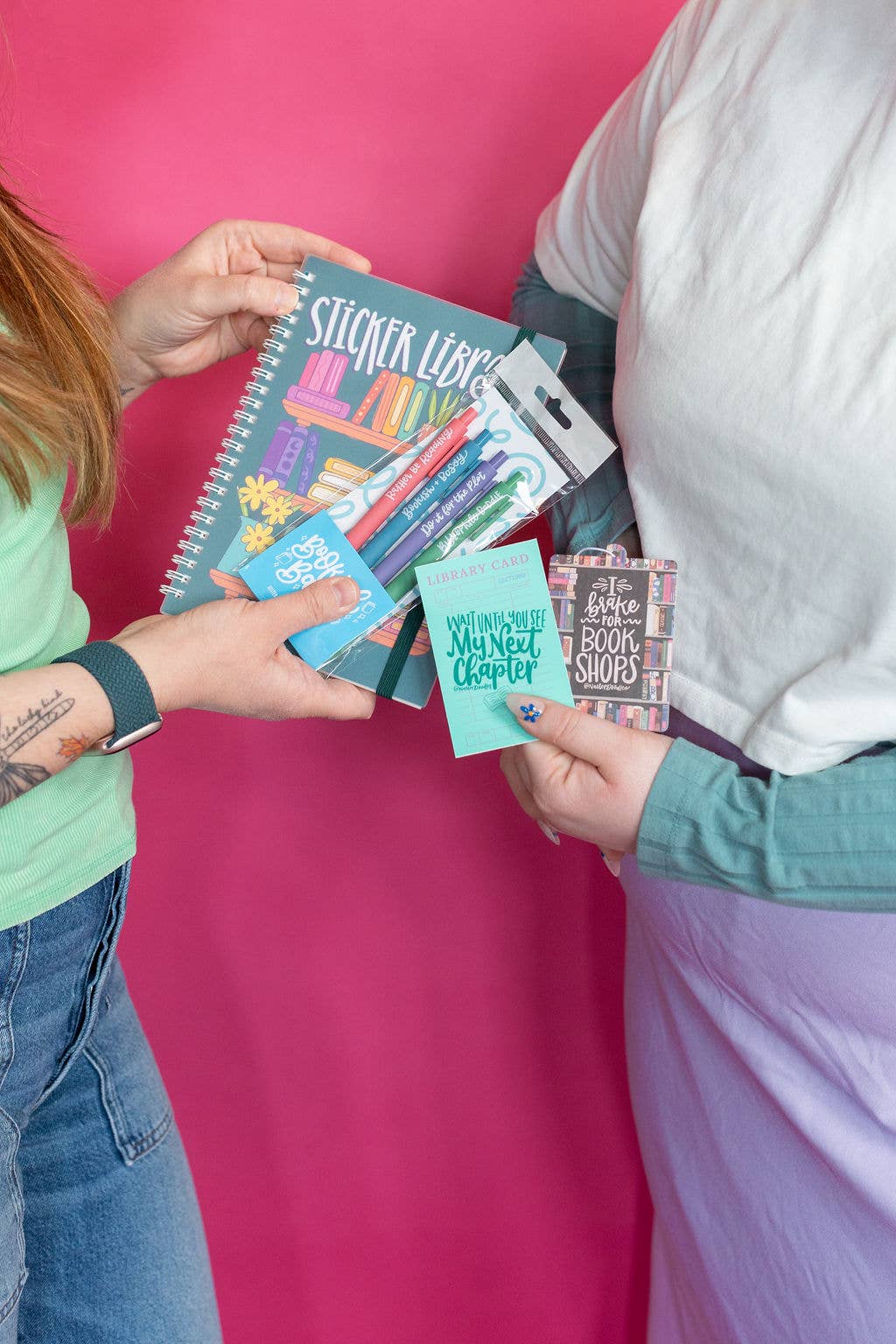 Bookish Babe Reading Jotter Gel Pens | Set of 4 Reader Pens