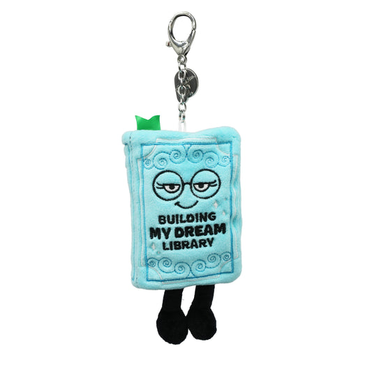 Building My Dream Library – Book Plush Bag Charm