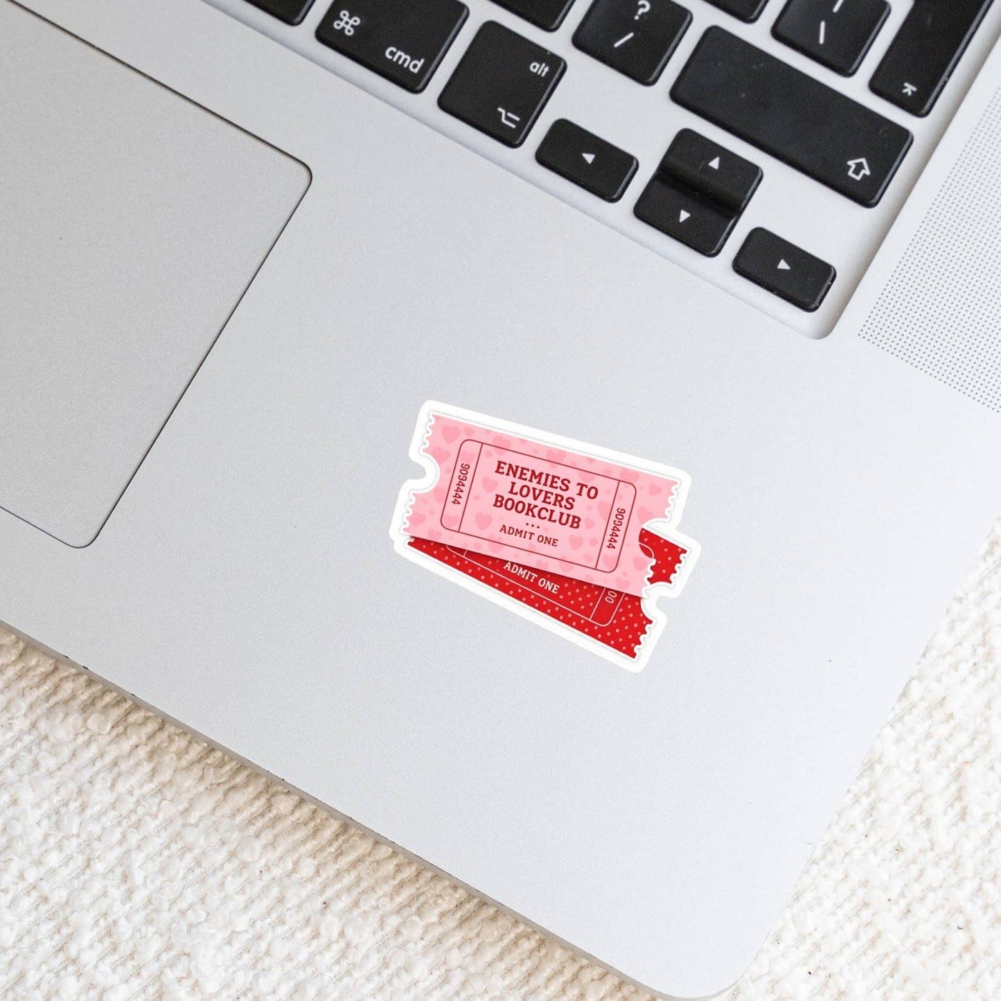 Enemies to Lovers Book Club Sticker | Romance Reader Gift