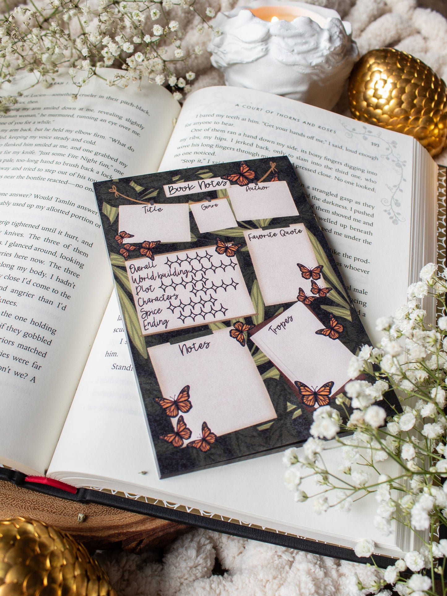 Imperfect Book Review Post-It Mystery Pack