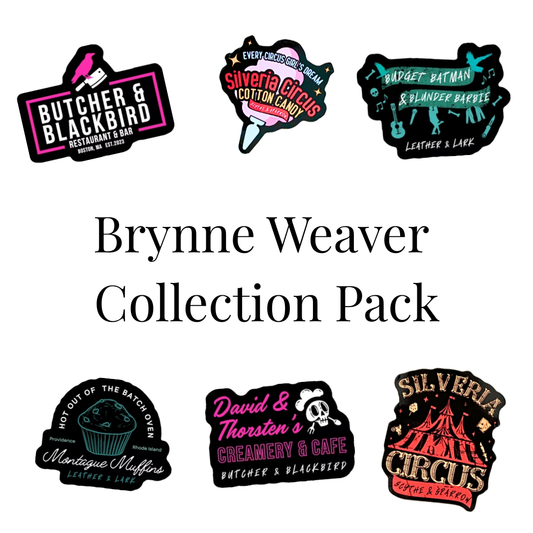 Officially Licensed Ruinous Love Trilogy Complete Pack Sticker Set | Brynne Weaver Collection