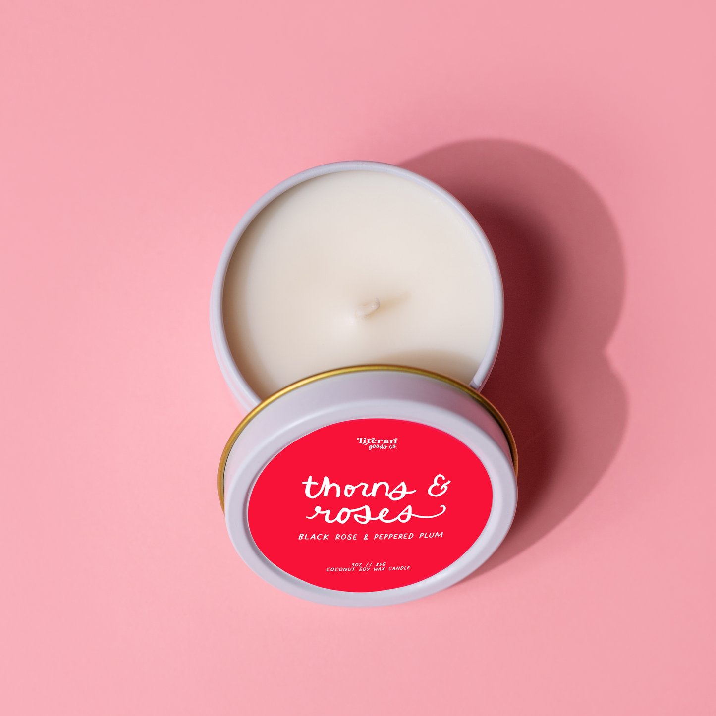 Thorns & Roses Candle – Romantasy Bookish Candle