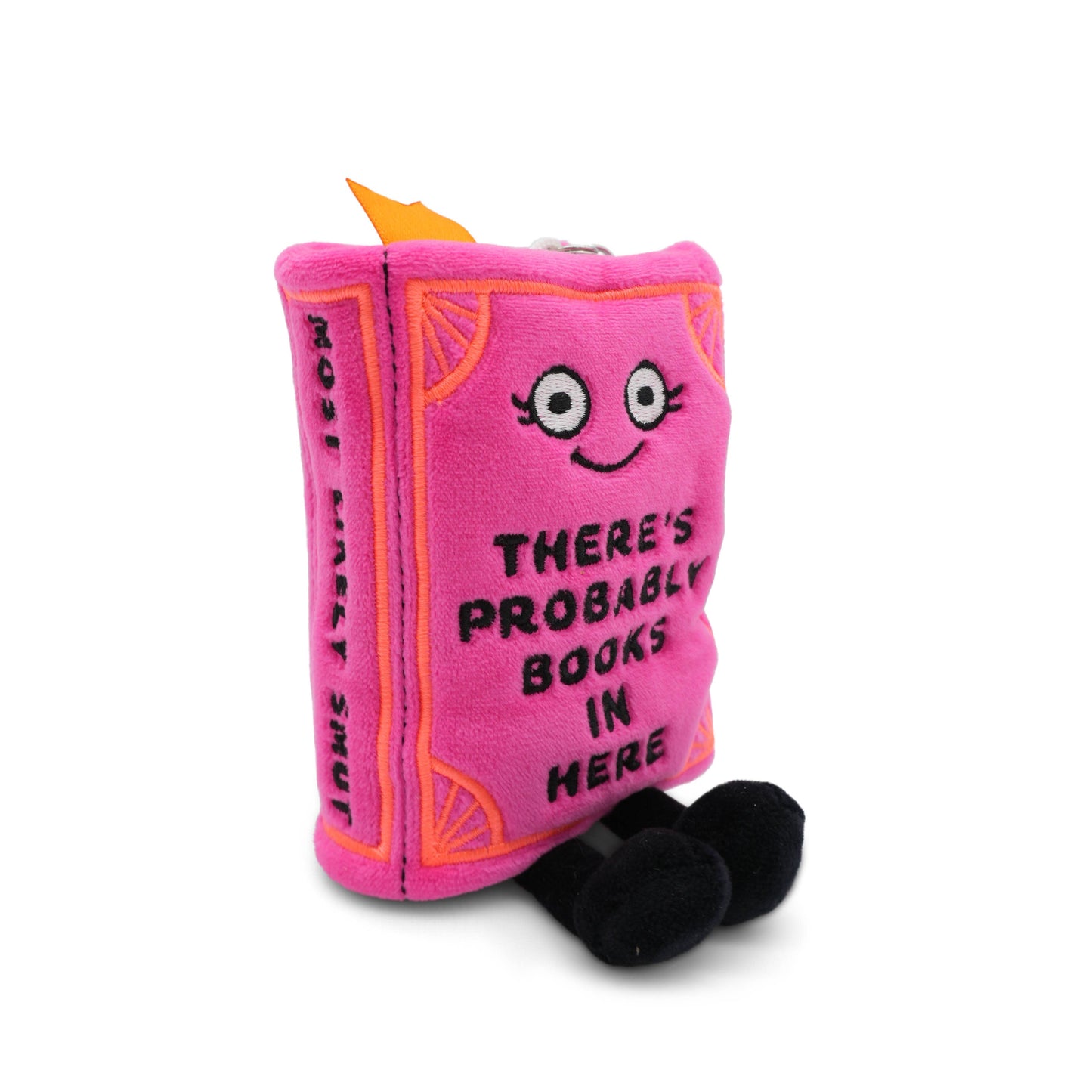 There’s Probably Books In Here – Book Plush Bag Charm