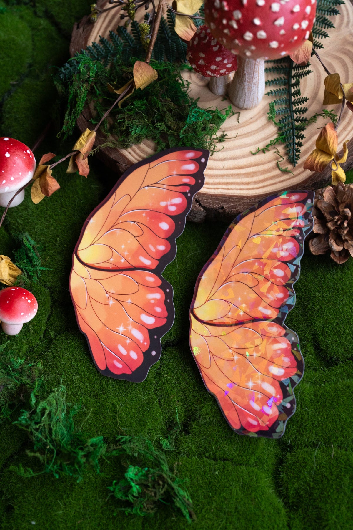 Monarch Wing Bookmark | Butterfly Wing Bookish Bookmark