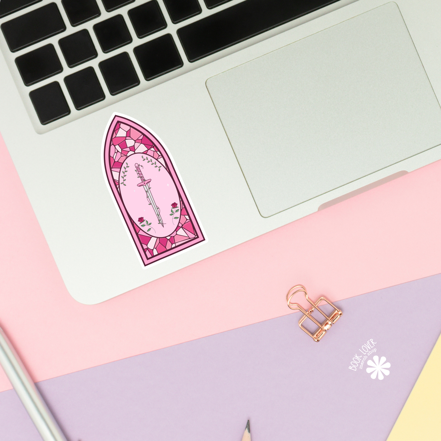 Romantasy Stained Glass Sticker