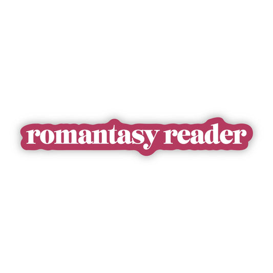 Romantasy Reader Sticker | Fantasy Romance Reader Sticker