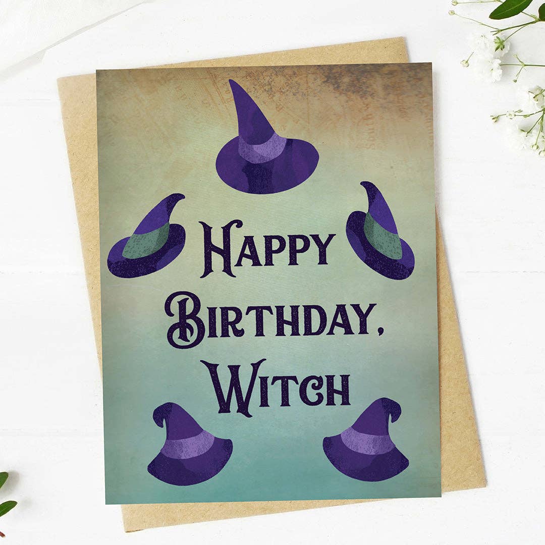 Happy Birthday, Witch | Funny Witchy Birthday Card