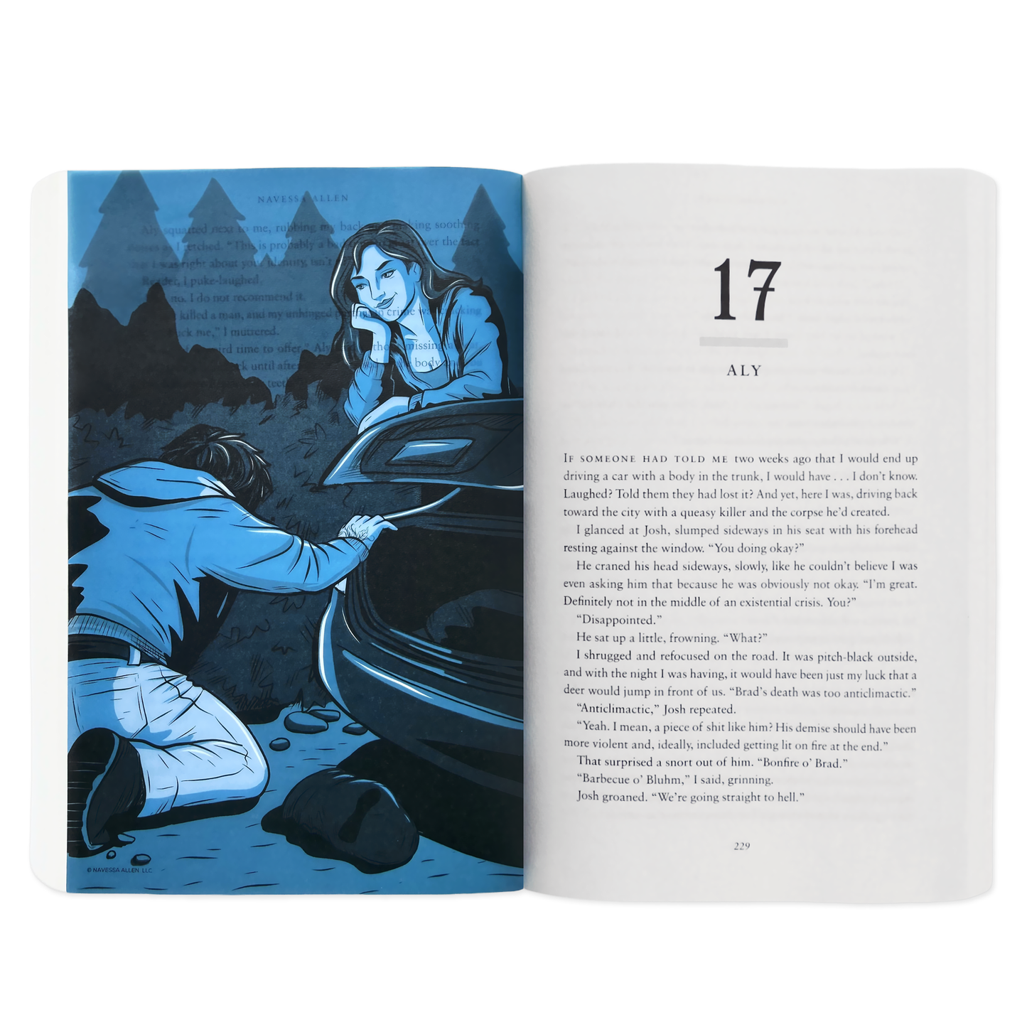Lights Out Book Scene Illustrations | Officially Licensed 6-Pack