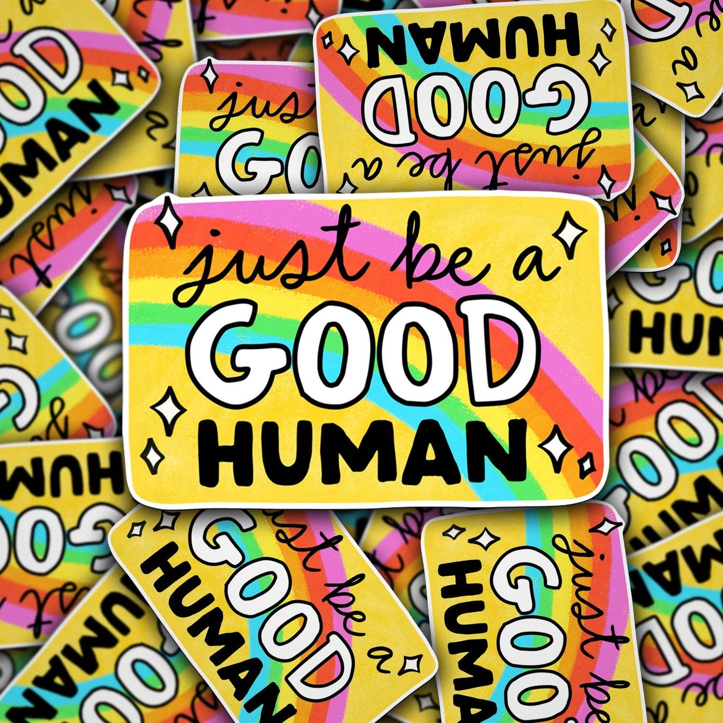 Just Be A Good Human Decal