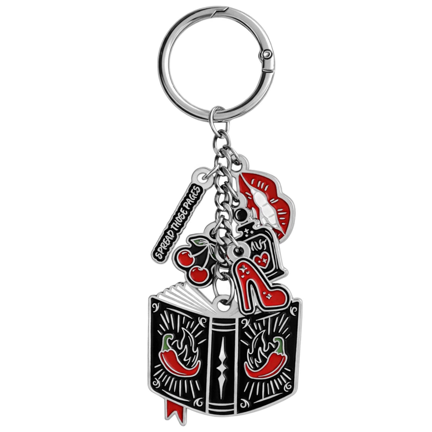 A Little Wicked Bag Charm | Dark Romance Bookish Bag Accessory