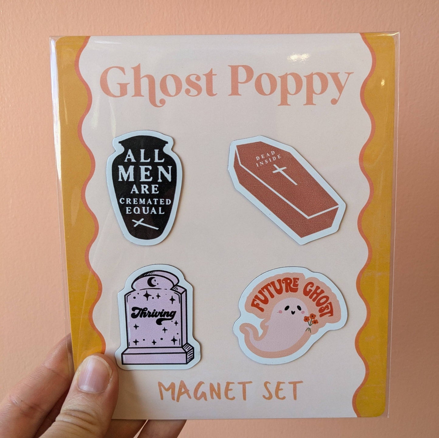 Existential Dread Magnet Pack | Spooky Cute Magnet Set