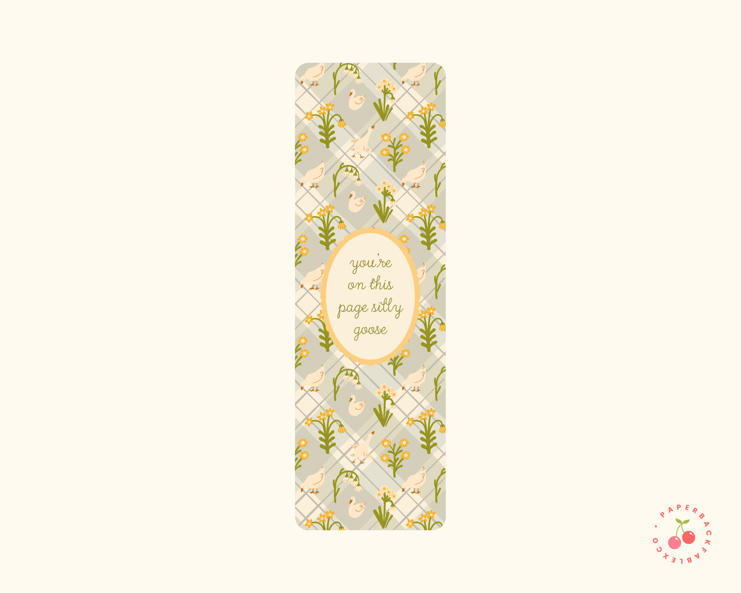 Silly Goose Bookmark