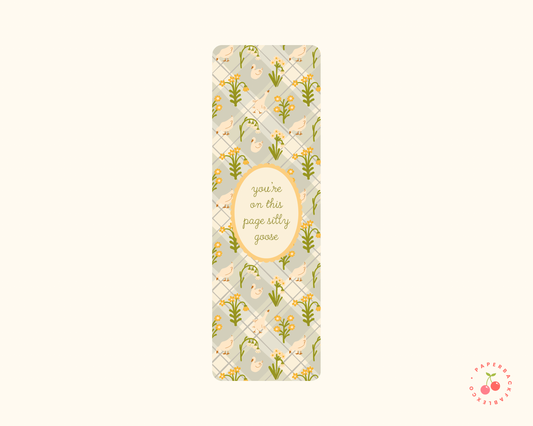 Silly Goose Bookmark