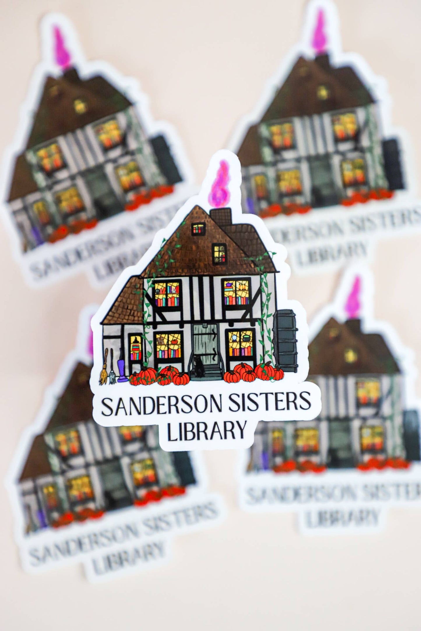 Sanderson Sisters Library Sicker