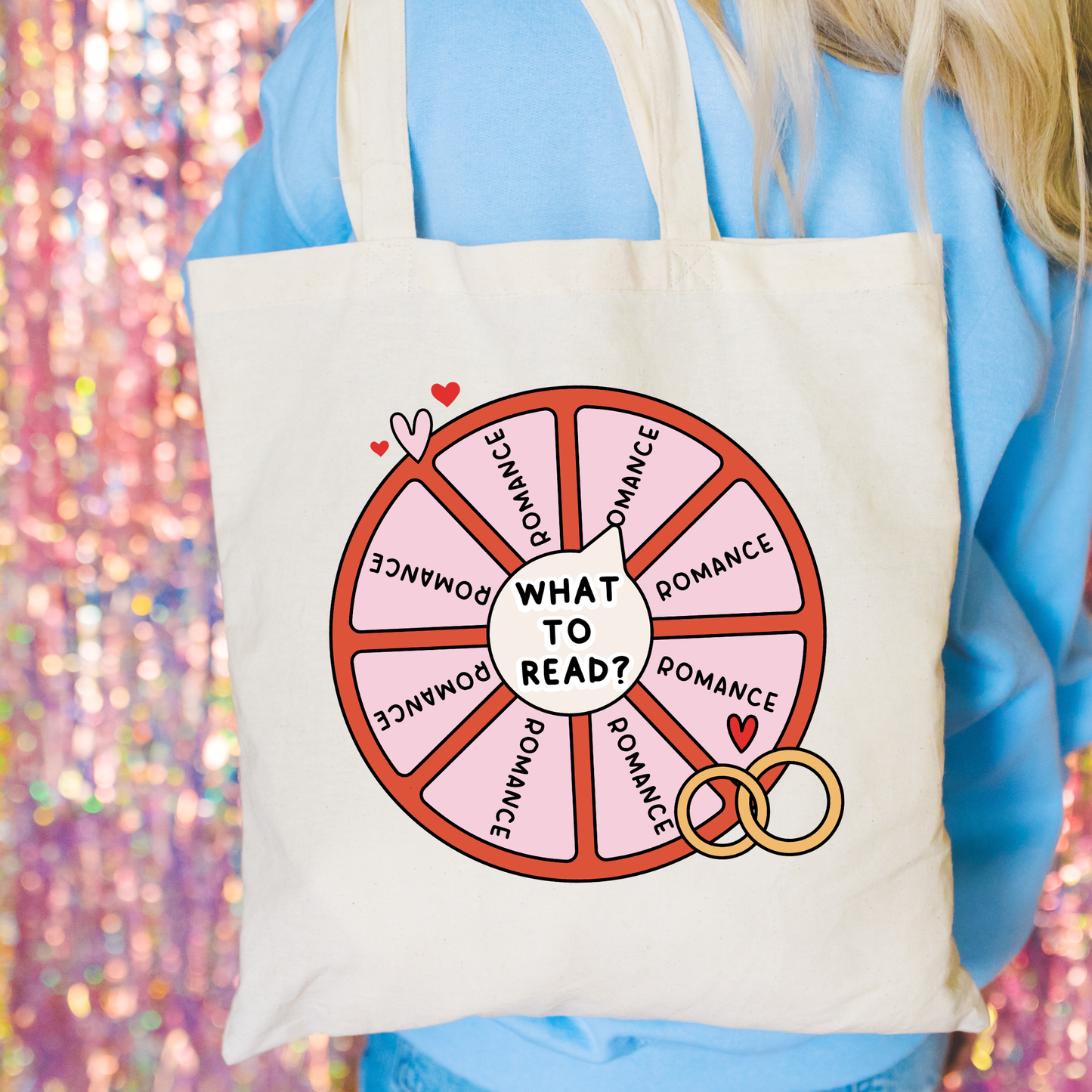 What to Read Romance Tote Bag – Bookish Canvas Bag