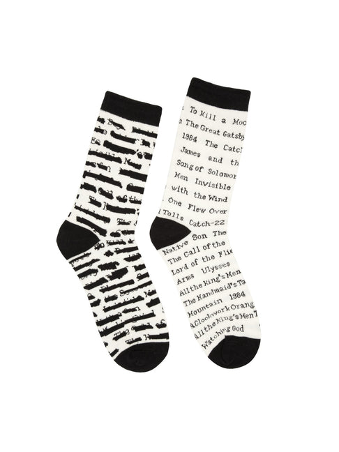 Banned Books Socks - Large - Ingram