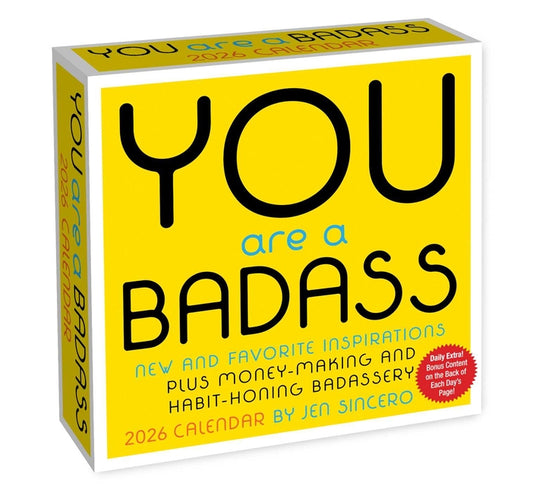 You Are a Badass 2026 Day-To-Day Calendar - Ingram