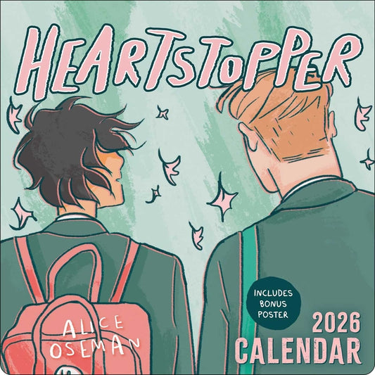 Heartstopper 2026 Wall Calendar with Bonus Poster - Ingram