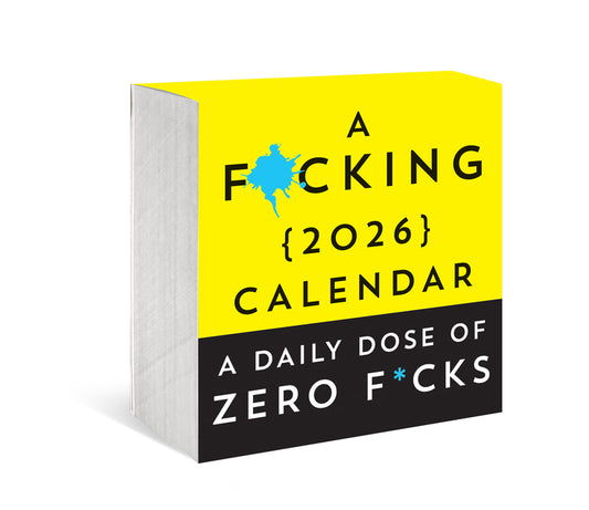F*cking 2026 Boxed Calendar: A Daily Dose of Zero F*cks - Ingram
