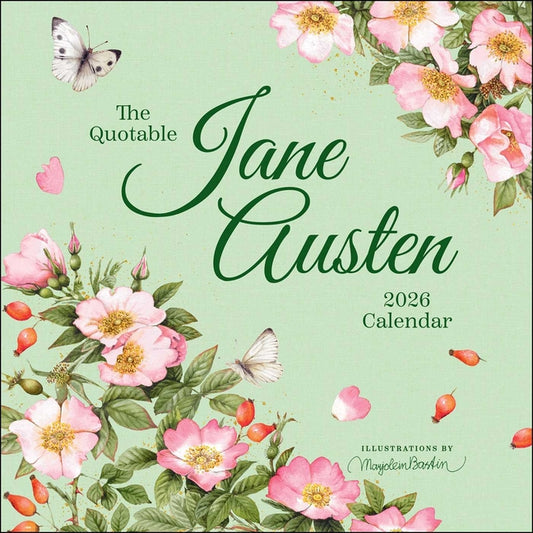 Quotable Jane Austen 2026 Wall Calendar - Ingram